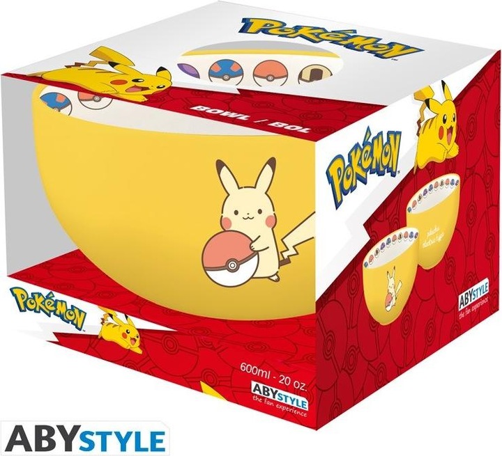 Image du produit ABYstyle POKEMON-Bowl-Pikachu Electr.ABYBOL058 (600 ml, 1 x)