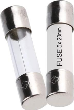 Immagine prodotto Peaktech Fusibile 5 x 20mm, 200mA, 600V, confezione da 10 pezzi (0.20 A)