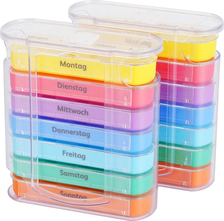 Casativo Boîtes de médicaments pour 7 jours