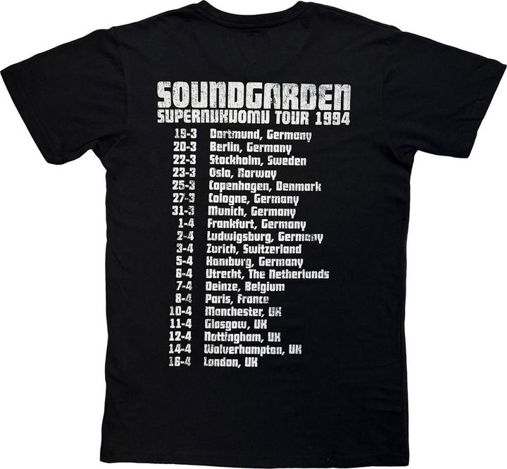 Produktbild Soundgarden Superunknown Tour 94 TShirt (M)