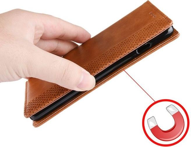 Immagine prodotto MU Style Custodia a libro in pelle stile vintage (Onore 20 Lite)