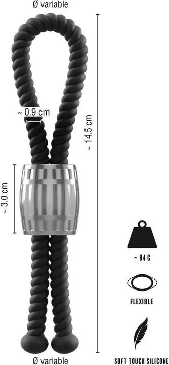 Produktbild Rebel Heavy Rope Cock Strap