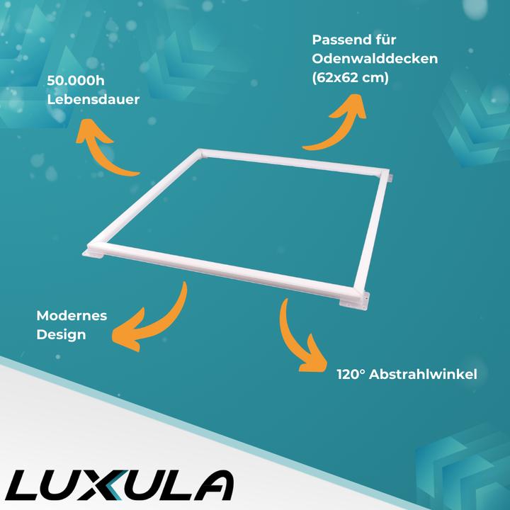 Produktbild Luxula LED Leuchtrahmen, 62x62 cm (4000 lm)