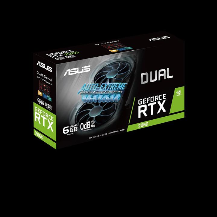 Produktbild ASUS GeForce DUAL RTX 2060 6G EVO (6 GB)