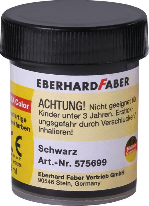 Actual product image EberhardFaber Tempera pronta bar. 18 ml nero (18 ml)