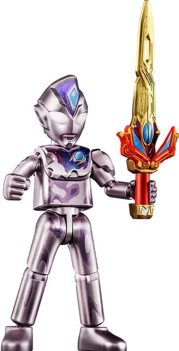 Actual product image Blokees Ultraman Galaxy Version 07 Overture For Tomorrow asst 9pcs