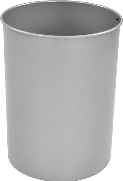 Produktbild kaiserkraft Papierkorb, Metall, rund (30 l)