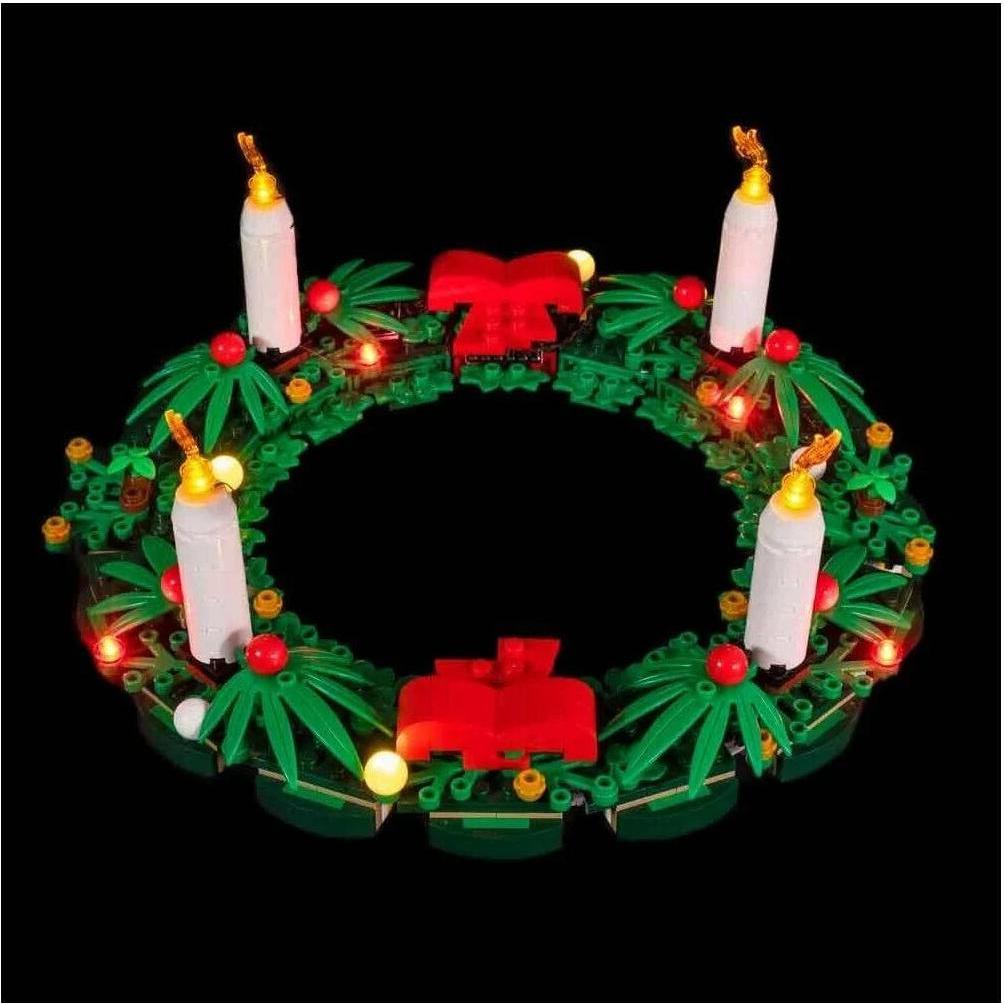 Light my bricks LED Licht Set für LEGO 40426 Adventskranz 2-in-1