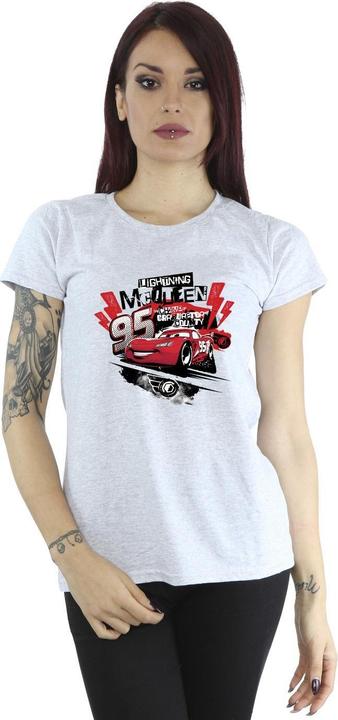 Image du produit Disney - T-shirt CARS LIGHTNING MCQUEEN COLLAGE - Femme (XXL)