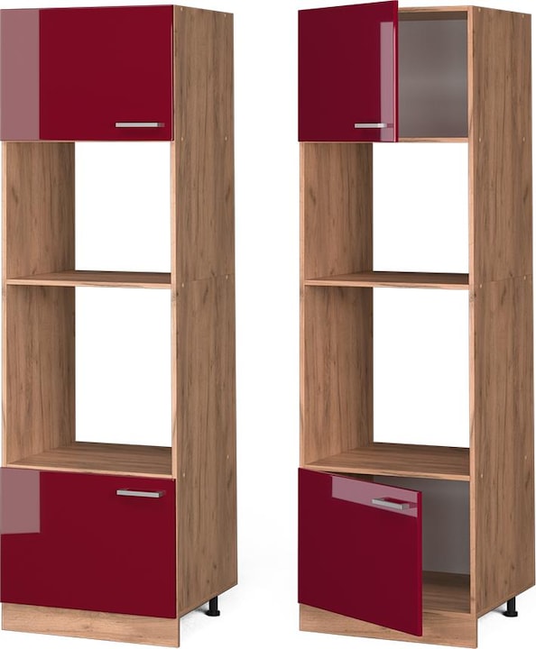 Produktbild Vicco Mikrowellenschrank R-Line (60 x 57.5 x 207 cm)