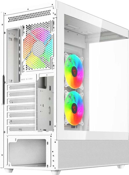 Produktbild Savio SIGMA X1 WHITE Computergehäuse (ATX, ITX, mATX)