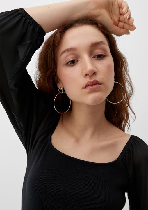 Immagine prodotto s.Oliver T-Shirt Bluse mit Karreeausschnitt (M)