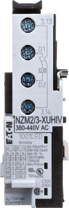 Produktbild Eaton Unterspannungsauslöser, 380-440VAC, +2fS 259594 (Widerstand)