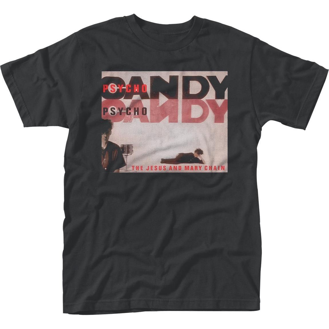 The Jesus And Mary Chain, Uomini, Maglietta, Psychocandy, Nero, (XL)