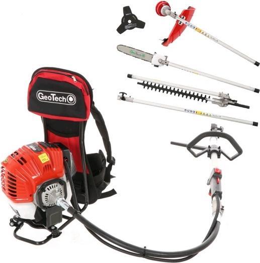 Produktbild GeoTech MultifunktionsRucksackBenzinFreischneider