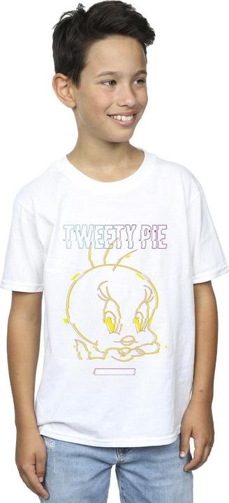 Actual product image Looney Tunes Boys Tweety Glitch T-Shirt (140, 146)