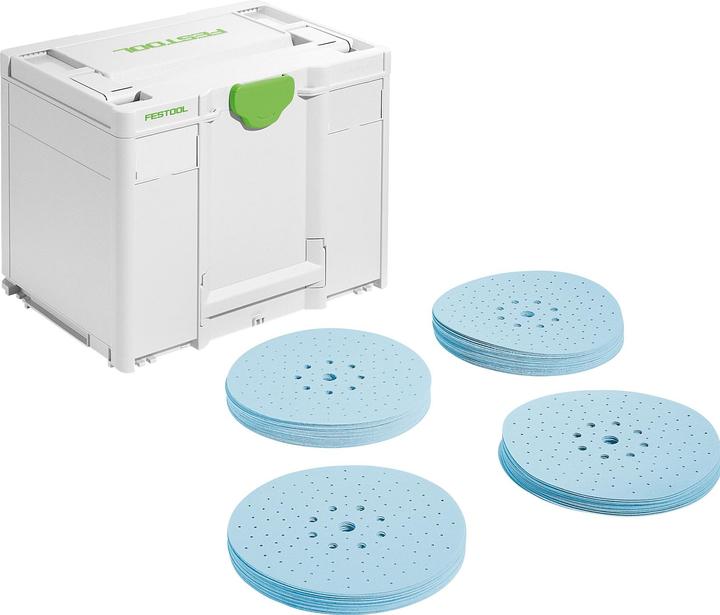 Immagine prodotto Festool Systainer³ con abrasivi SYS-STF D225 GR-Set (P220, P80, P180, P120)