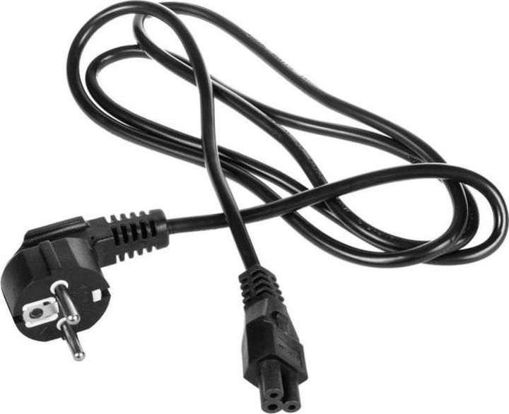 Produktbild Maclean MCTV-857 - Kleeblatt-Netzkabel, 3-polig, EU-Stecker, 1,5m (1.50 m)