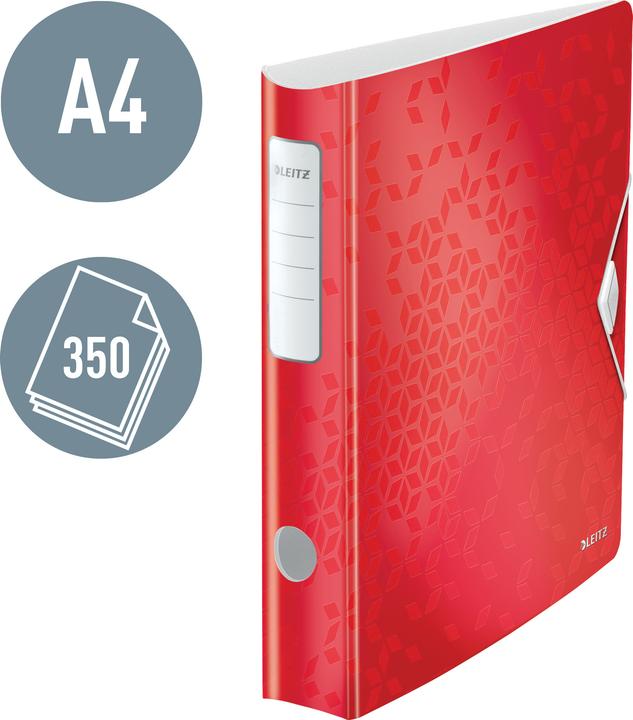 Immagine prodotto Leitz Cartella A4 6cm Active rossa (A4, 60 mm, 1 pz.)