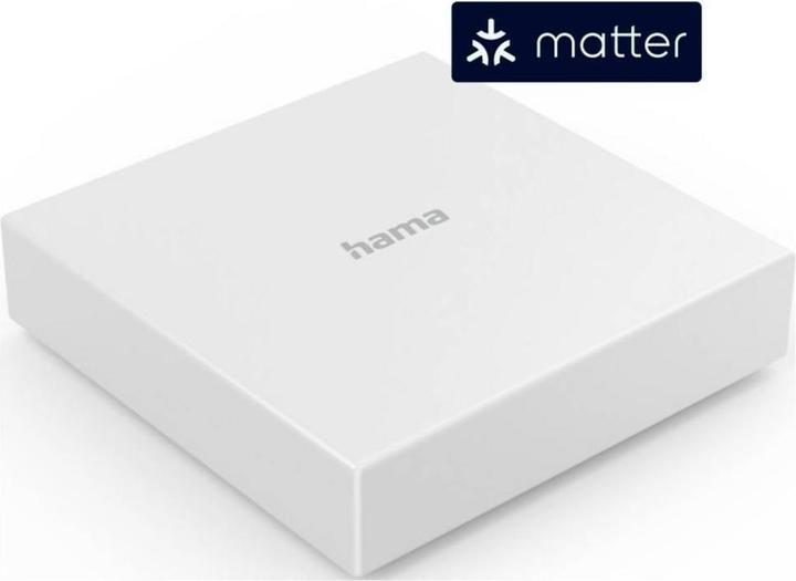 Produktbild Hama Smart-Home-Hub, Matter, Zigbee, Thread, für Sprach-/Appsteuerung (00176637)