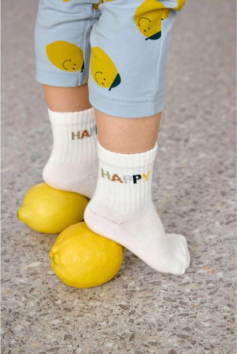 Actual product image Lässig Tennissocken 3er Set Little Gang, Zitrone Gr. 27 - 30 (pack of 3, 27 - 30)