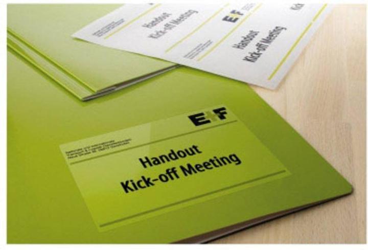 Produktbild HERMA Transparente Etiketten A4