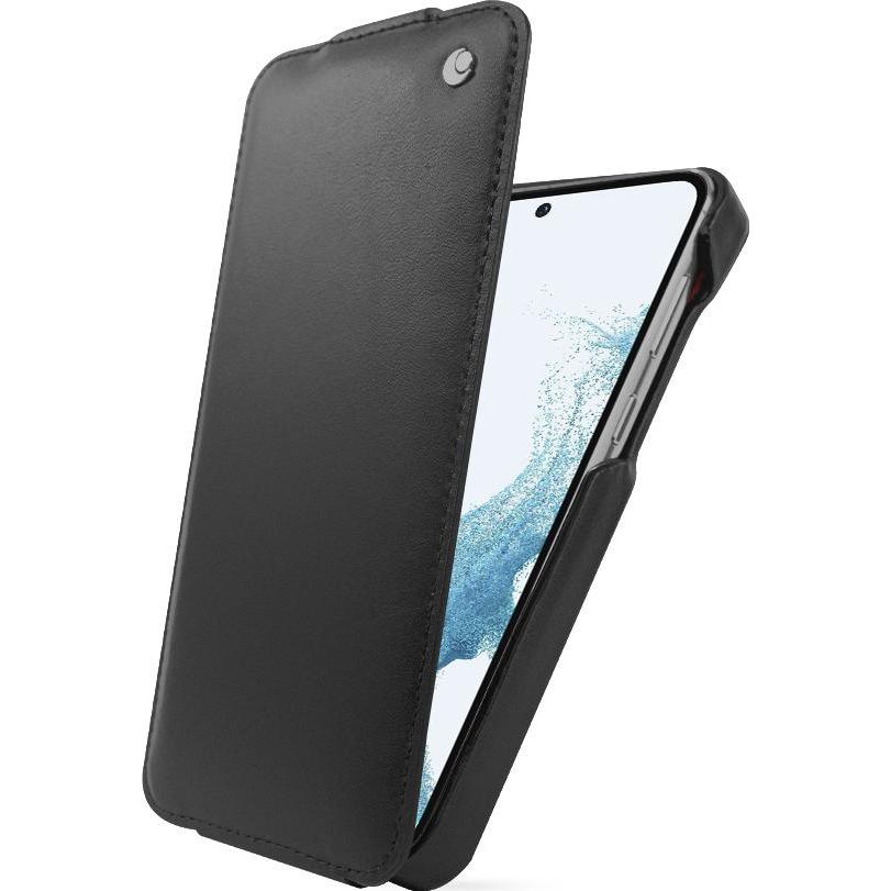 Thumbnail - Noreve Lederschutzhülle vertikal (Samsung Galaxy S23), Smartphone Hülle, Schwarz