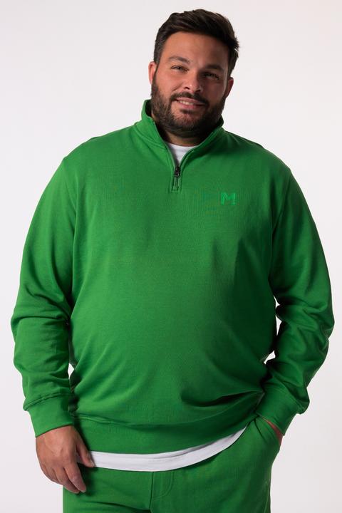 Actual product image Men+ Sweat-Troyer, Basic, Zippkragen (XXL)