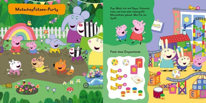 Immagine prodotto Peppa Wutz Il mio colorato divertimento di ricerca