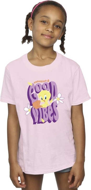 Image du produit Looney Tunes - T-shirt TWEEDAY SUNSHINE & GOOD VIBES - Fille (104)