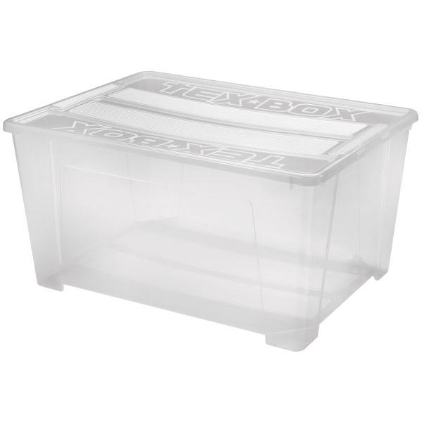 Magni, Aufbewahrungsbox, TexBox transparent+Deckel 78,5 x 58,8 x 40,5cm