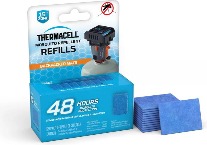 Actual product image Thermacell NFP Backpacker 48 h, M-48, 12 pieces