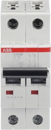 Immagine prodotto ABB Interruttore automatico S200 tipo C 10A 10kA