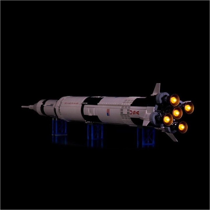 Immagine prodotto Light my bricks Set di luci LED per LEGO NASA Apollo Saturn V