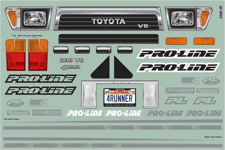 Immagine prodotto Pro-Line 1991 Toyota 4Runner controllo (chiaro)