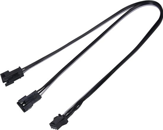 Actual product image Silverstone SST-LS03 - Bright RGB LED Light Strip for modding PC cases, 30cm, 12 pieces adre (RGB)