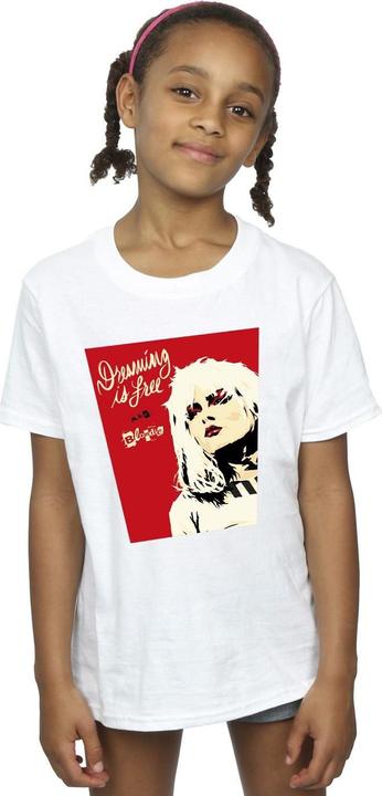 Actual product image Blondie Girls Dreaming Is Free Cotton T-Shirt (104)