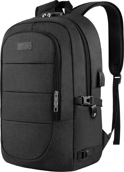 Actual product image Ambor Laptop backpack men, 17.3 inch with USB