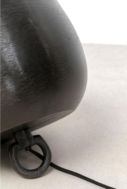 Image du produit Kare Design Lampe de sol Apollon Smooth noire ronde 28 (E27)