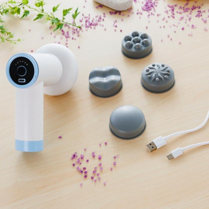 Produktbild InnovaGoods 6 in 1 Anti-Cellulite-Massagepistole CellyGun