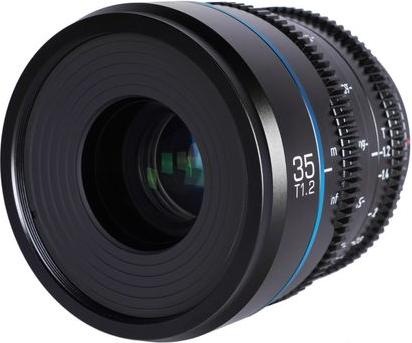 Actual product image Sirui MS35R-G Night Walker 35mm T1.2 S35 Cine Lens (RF Mount Gun Metal Gray) (Novelty) (Special offer) (Canon RF, APS-C / DX)
