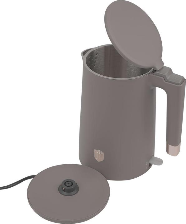 Produktbild BerlingerHaus Design Wasserkocher, 360 Grad drehbar, taupe (1.70 l)