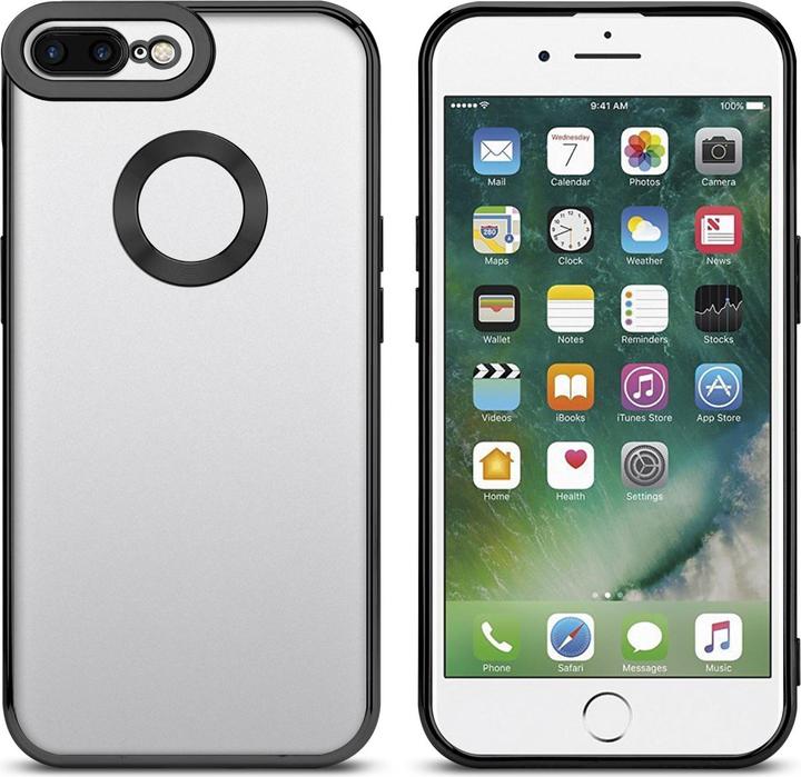 Actual product image Cadorabo TPU Chrome Case with Camera Protector for Apple iPhone 7 PLUS / 7S PLUS / 8 PLUS (Apple iPhone 7 Plus, Apple iPhone 7s Plus)