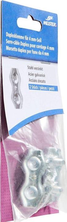 Produktbild Meister Duplexklemme 4mm
