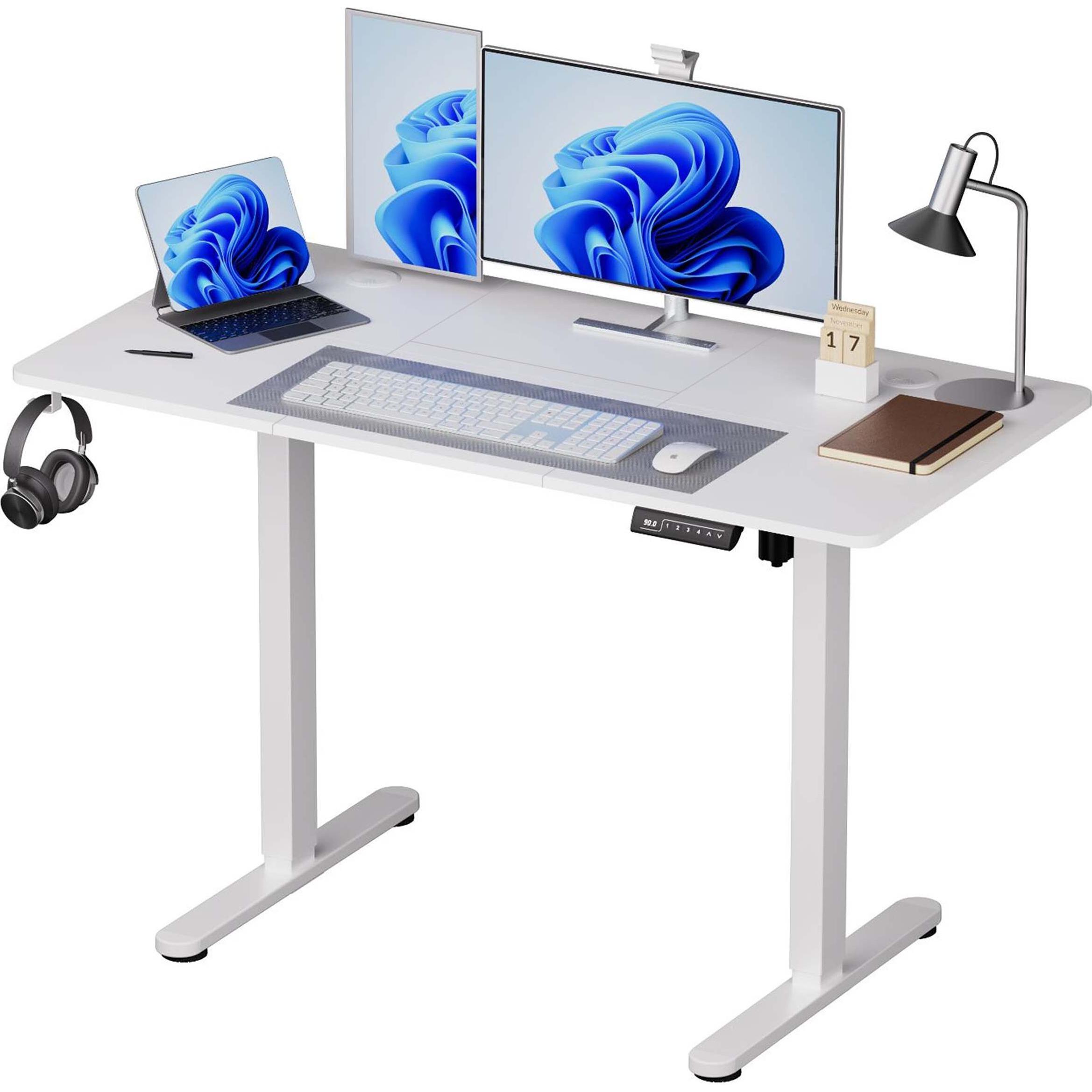 Relaxdays, Bureau, Schreibtisch (160 x 60 x 120 cm)