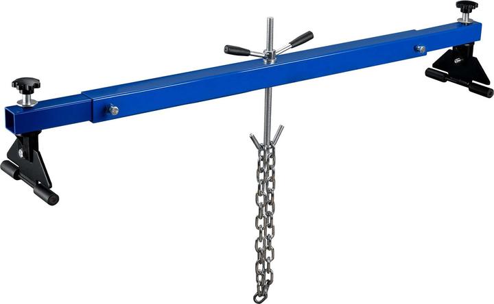 Wiltec Motorbrücke 300kg Kotflügeltraverse 111-179x23cm Motorheber Motorhalter