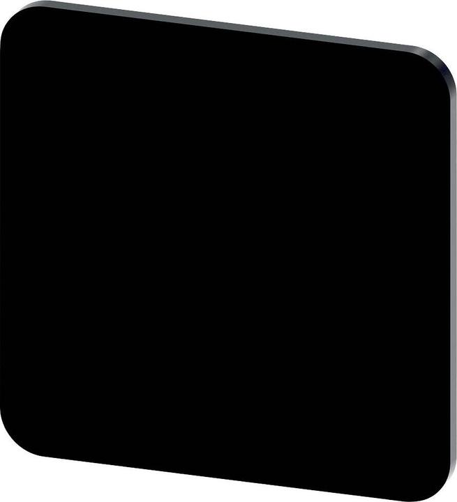 Produktbild Siemens Labeling plate 22x22mm, black