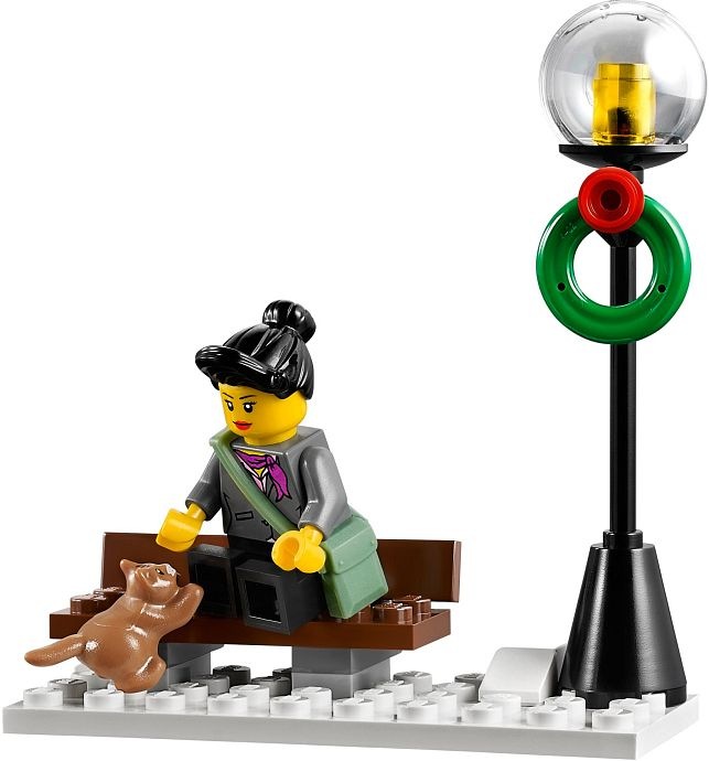 Actual product image LEGO Creator Winter Village Market (10235)