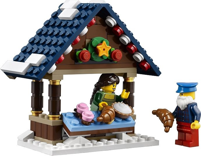 Actual product image LEGO Creator Winter Village Market (10235)