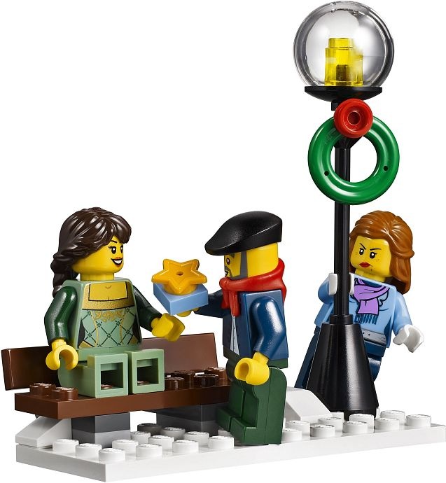Actual product image LEGO Creator Winter Village Market (10235)